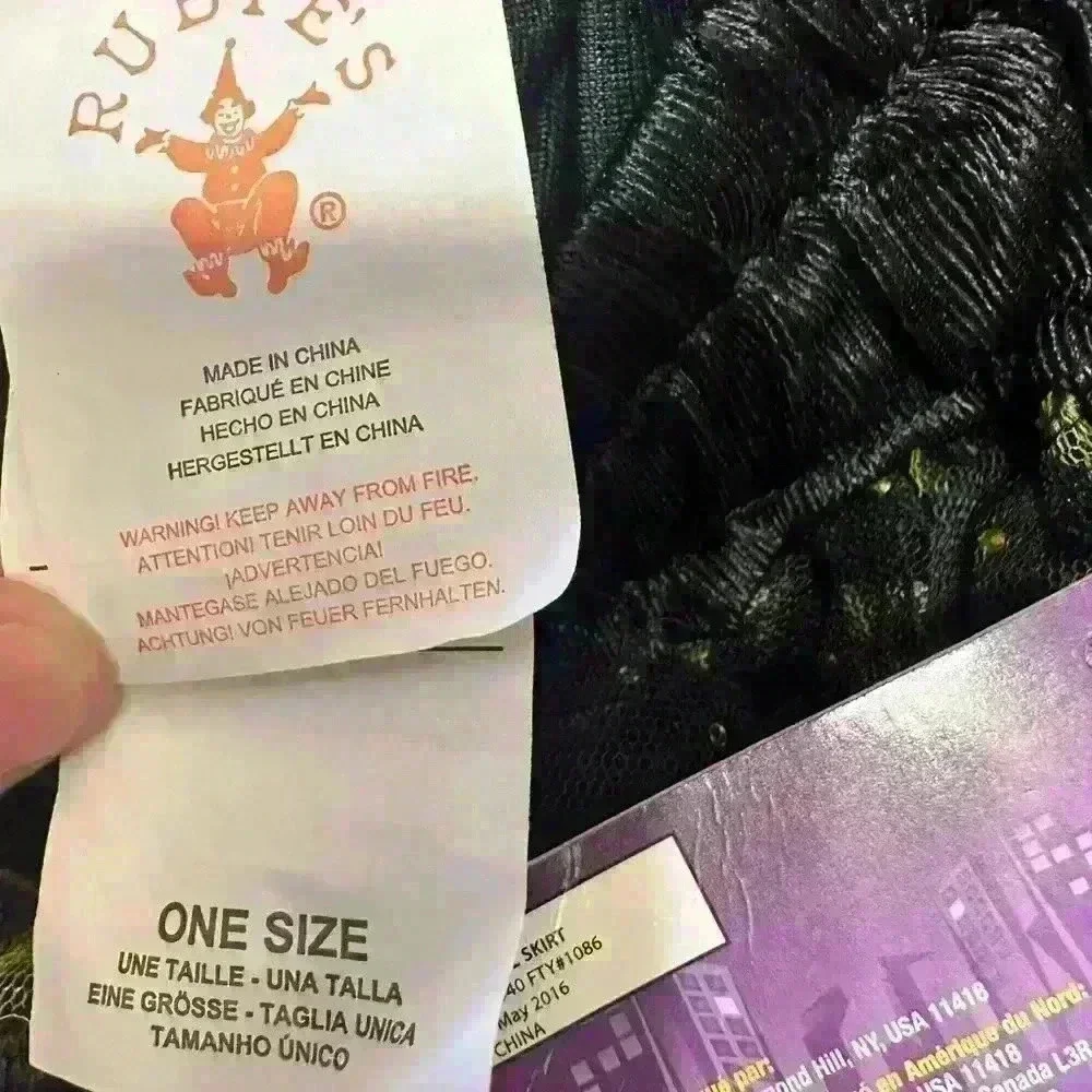 Batgirl Tutu Skirt DC Comics Halloween Adult XS/S Costume Accessory (One Size) - Picture 5 of 6